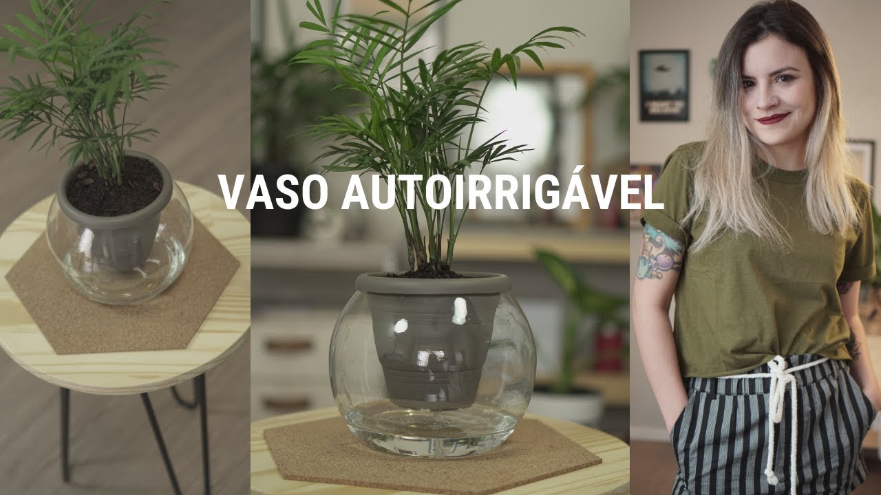COMO FAZER VASO AUTOIRRIGÁVEL | DE APÊ NOVO