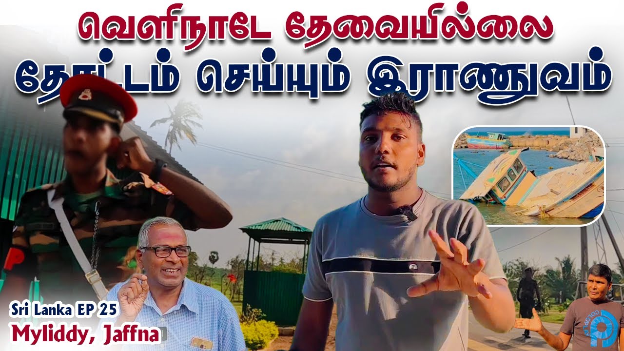 வெளிநாடே தேவையில்லை! தோட்டம் செய்யும் இராணுவம் | Myliddy | Pavaneesan