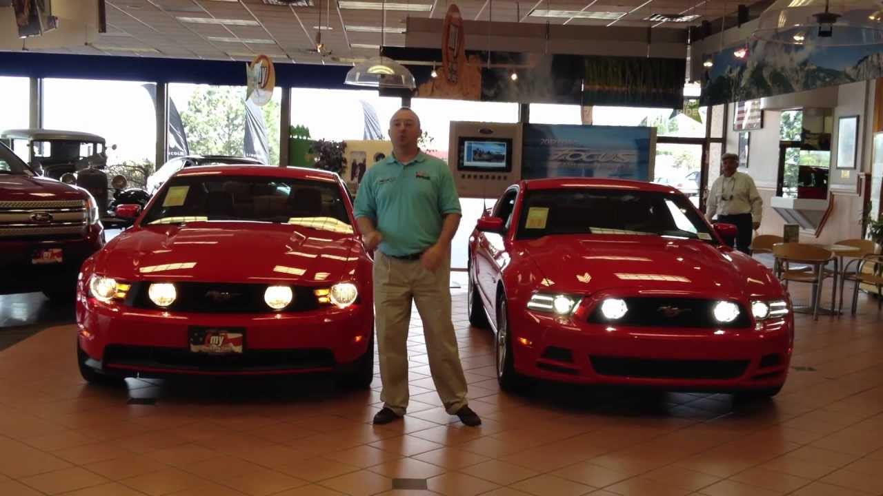 2013 vs 2012 Ford Mustang GT in Colorado Springs, CO