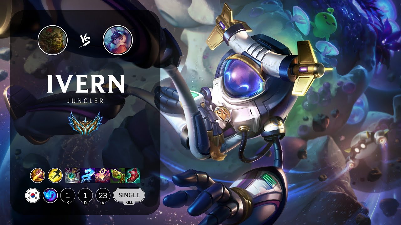 Ivern Jungle vs Nunu & Willump - KR Challenger Patch 13.24