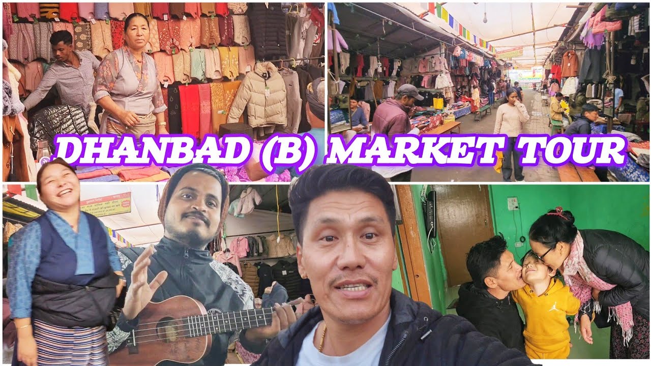 Dhanbad(b)Market Tour || Already 45 Girlfriend 😱Winter Business ||Tibetan YouTuber||Tibetan Vlogger 
