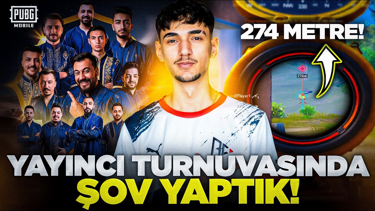 ŞAMPİYONLAR LİGİ! YAYINCI TURNUVASINDA İNANILMAZ OYNADIK 😲