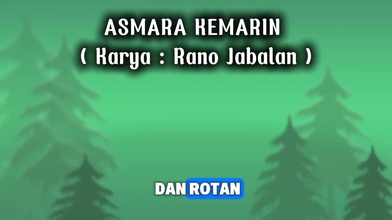 Asmara kemarin 
