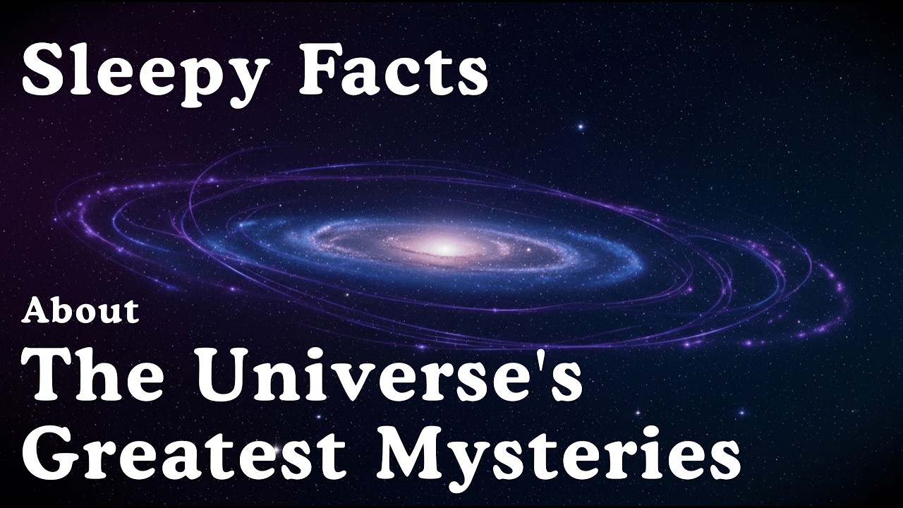 The Universe's Greatest Mysteries | Calming Space Facts To Fall Asleep To | ADHD sleep