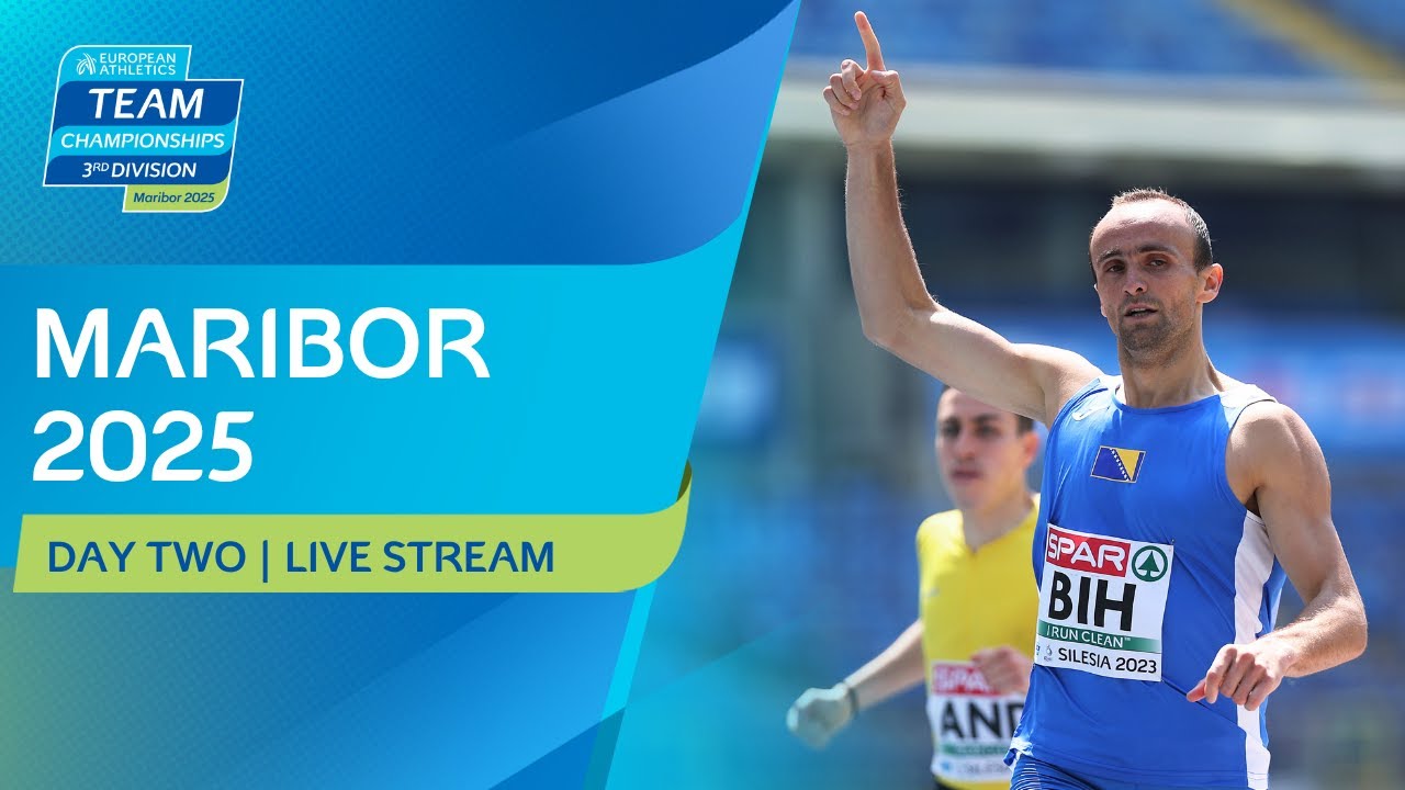 Live Stream | 2025 European Athletics Team Championships 3rd Division (Day two)