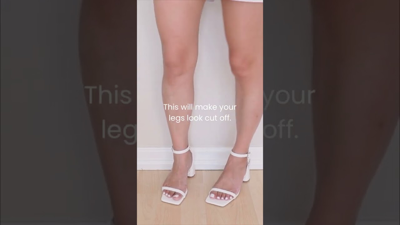 4 Things to AVOID for Short Legged Women!