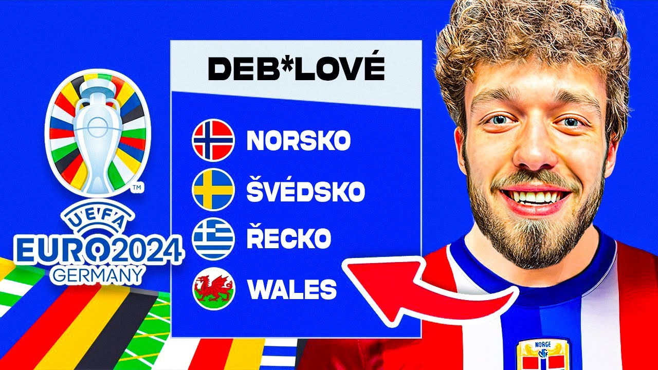 EURO, ale POUZE NEKVALIFIKOVANÉ ZEMĚ! 😨❌🏆