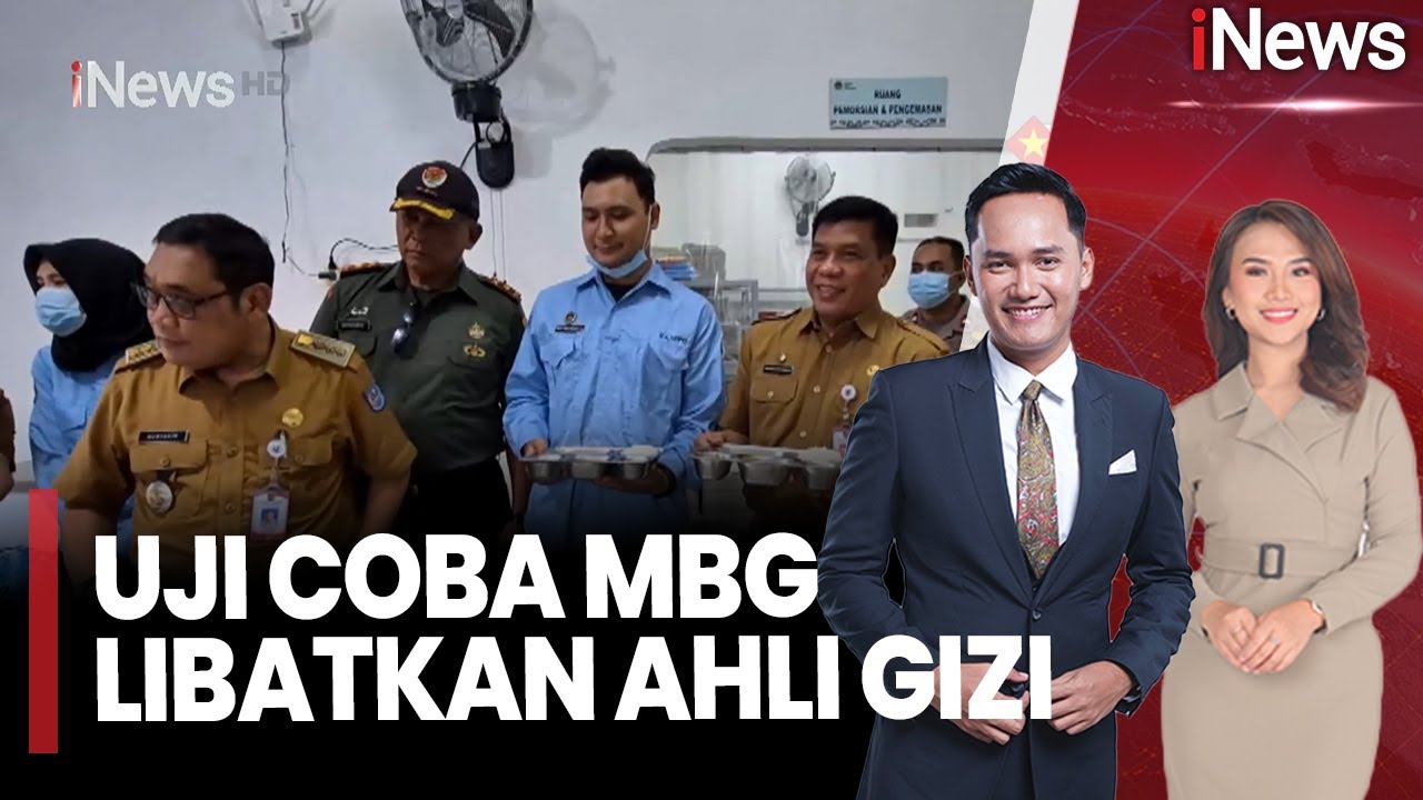Uji Coba Makan Bergizi Gratis di Depok Libatkan Ahli Gizi dan Chef |iNews Pagi (20/01)