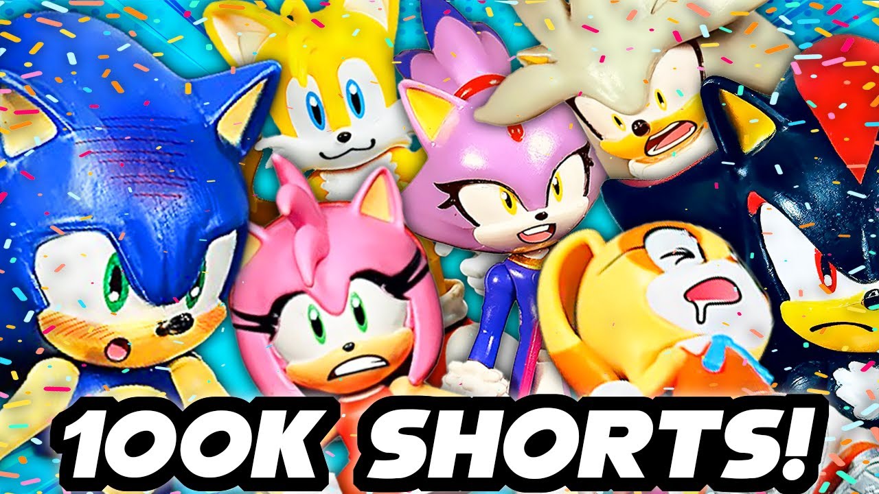 Подборка коротких анимационных роликов Sonic 100K 🥳🎥