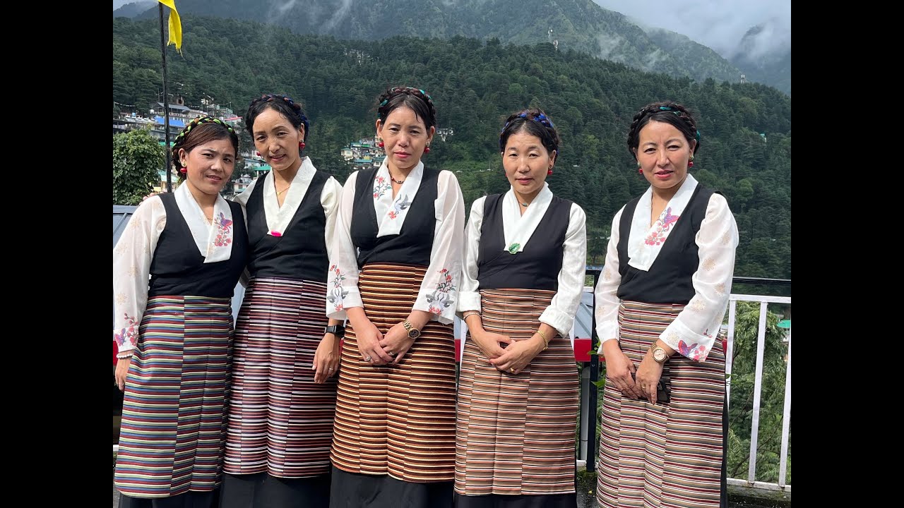 ལ་སྟོད་ལྷོ་གཞས། ཚོང་འདུས་ཁ་དཀར་གླིང་། Toeshe/Tibetan Cultural Dance