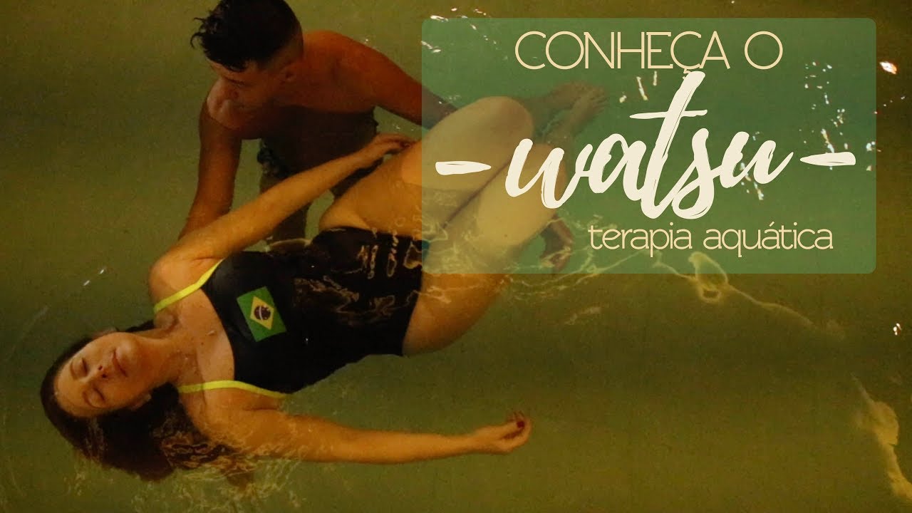 WATSU: terapia dentro da &aacute;gua