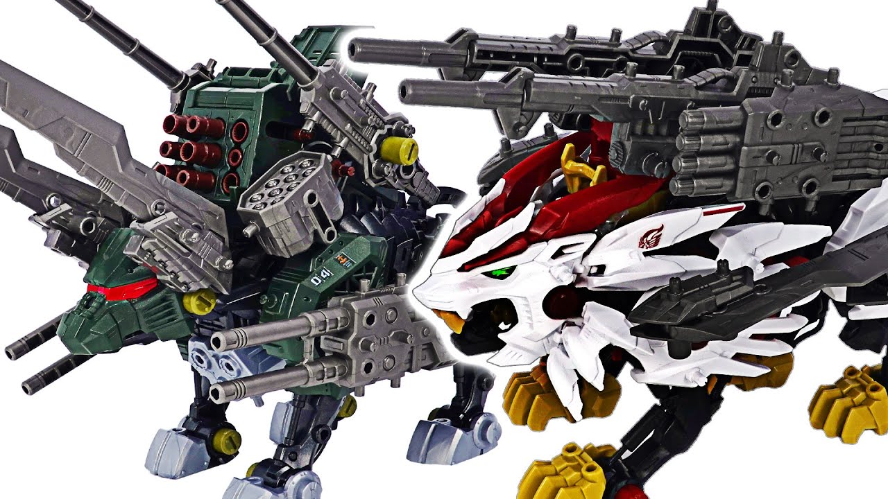 ゾイドワイルドZW30, 31改造武器 アサルトブーストユニットマウントされた! | ドゥドゥポップトイ