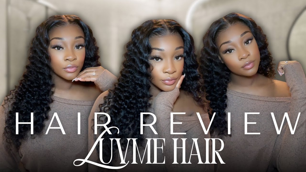 effortless bounce + dreamy curls ✨ ft. LUVME natureMAX 200% Density 13X6 Deep Wave 