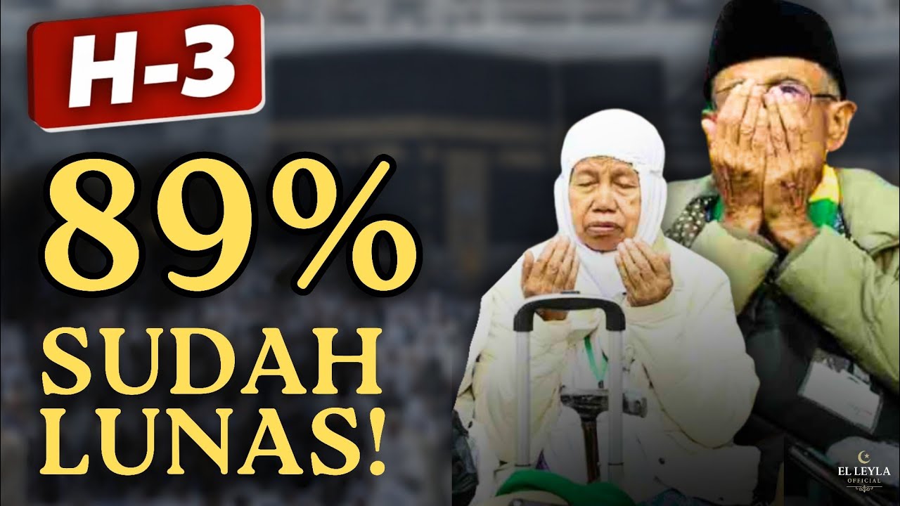 H-3 PELUNASAN HAJI 2026: REGULER & KHUSUS SUDAH 89%, BENAR-BENAR AMAN?