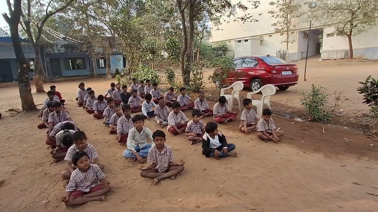 Govt Primari & High school's Babucamp Kothagudem Soulsync Meditation ❤️❤️❤️❤️❤️