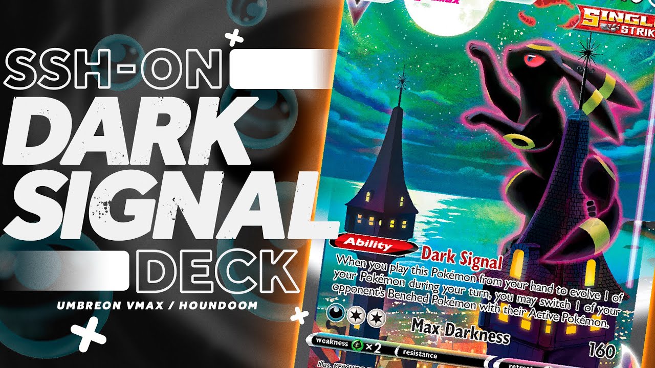 SOLO Umbreon VMAX deck almost wins huge Post Rotation online tournament! [Pokemon TCG Online]