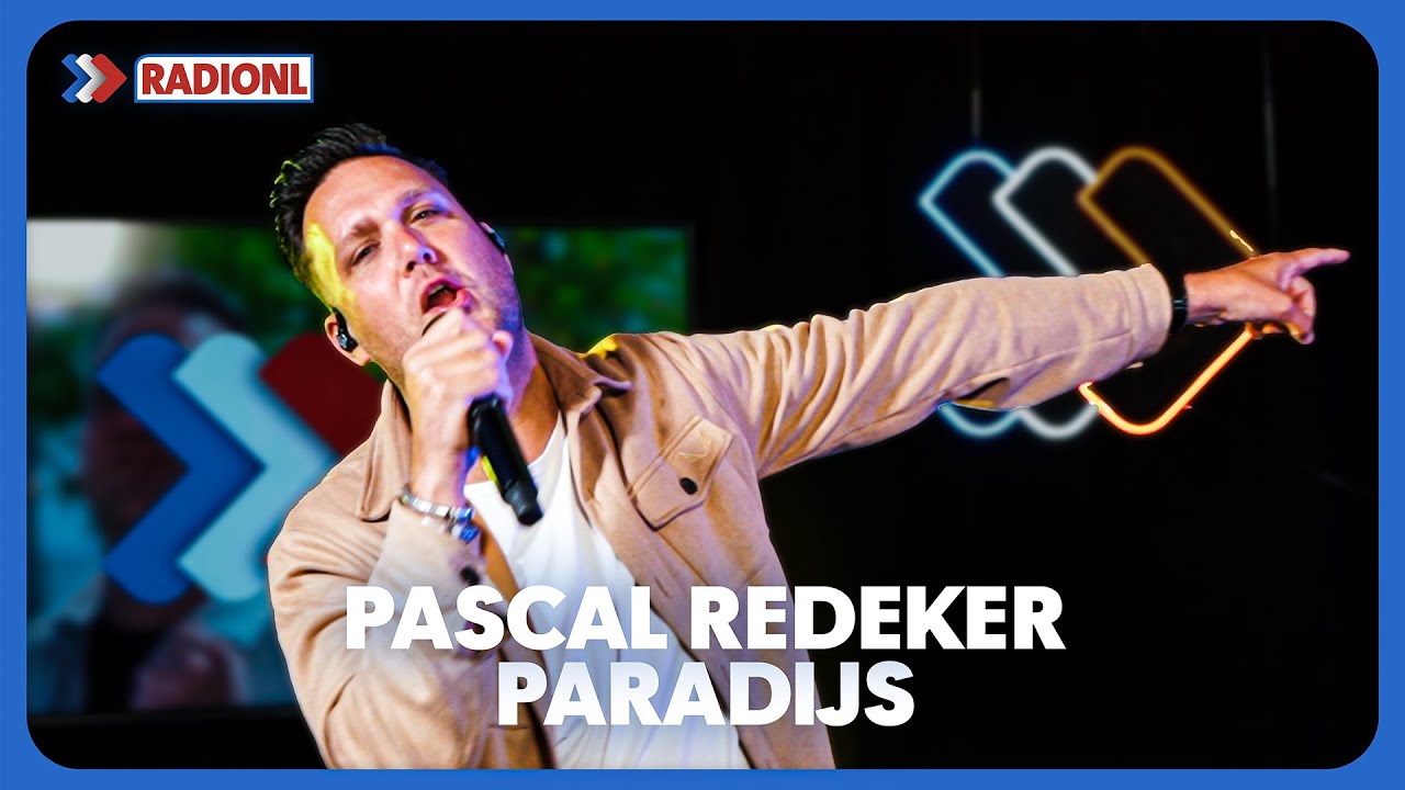 Pascal Redeker - Paradijs (LIVE BIJ RADIONL)