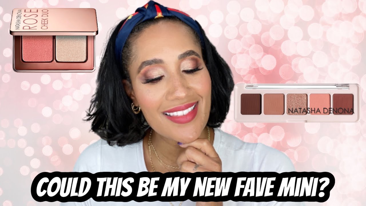 NATASHA DENONA MINI BIBA & ROSE CHEEK DUO! | Demo & Comparisons