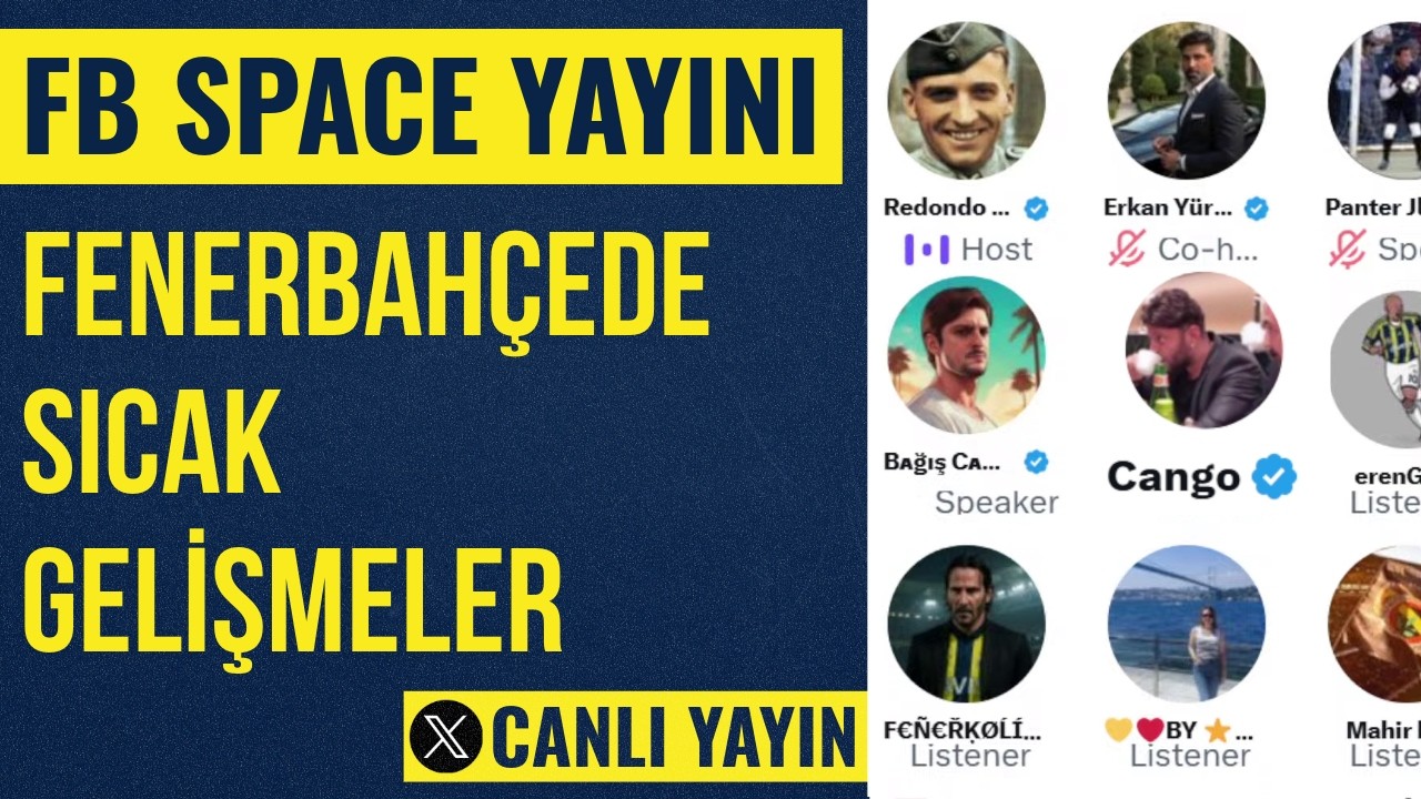 Akşam Yayını | Fenerbahçe Space Odası | Fenerbahçe Gündemi