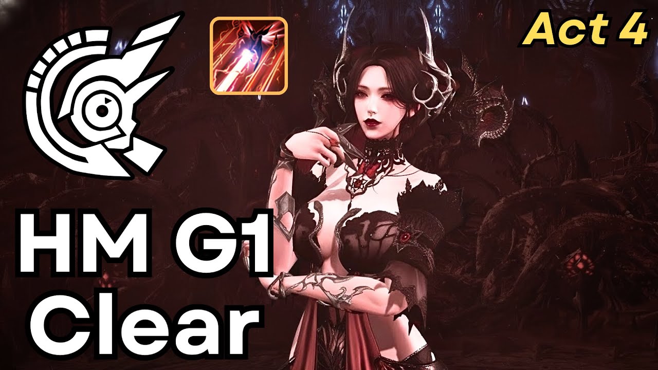 Kazeros Raid Act 4 G1 HM Prog Clear / Transformation Scouter / Lost Ark