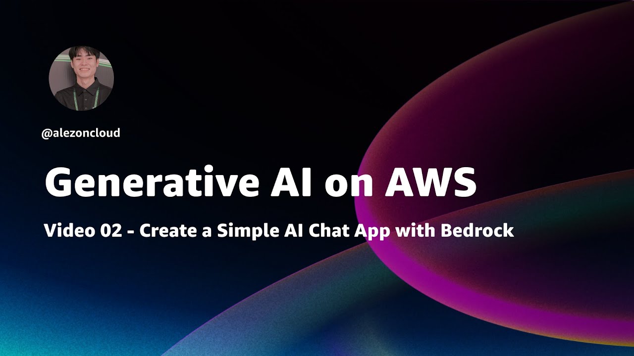 Generative AI on AWS - 02 - Create a Simple AI Chat App with Bedrock