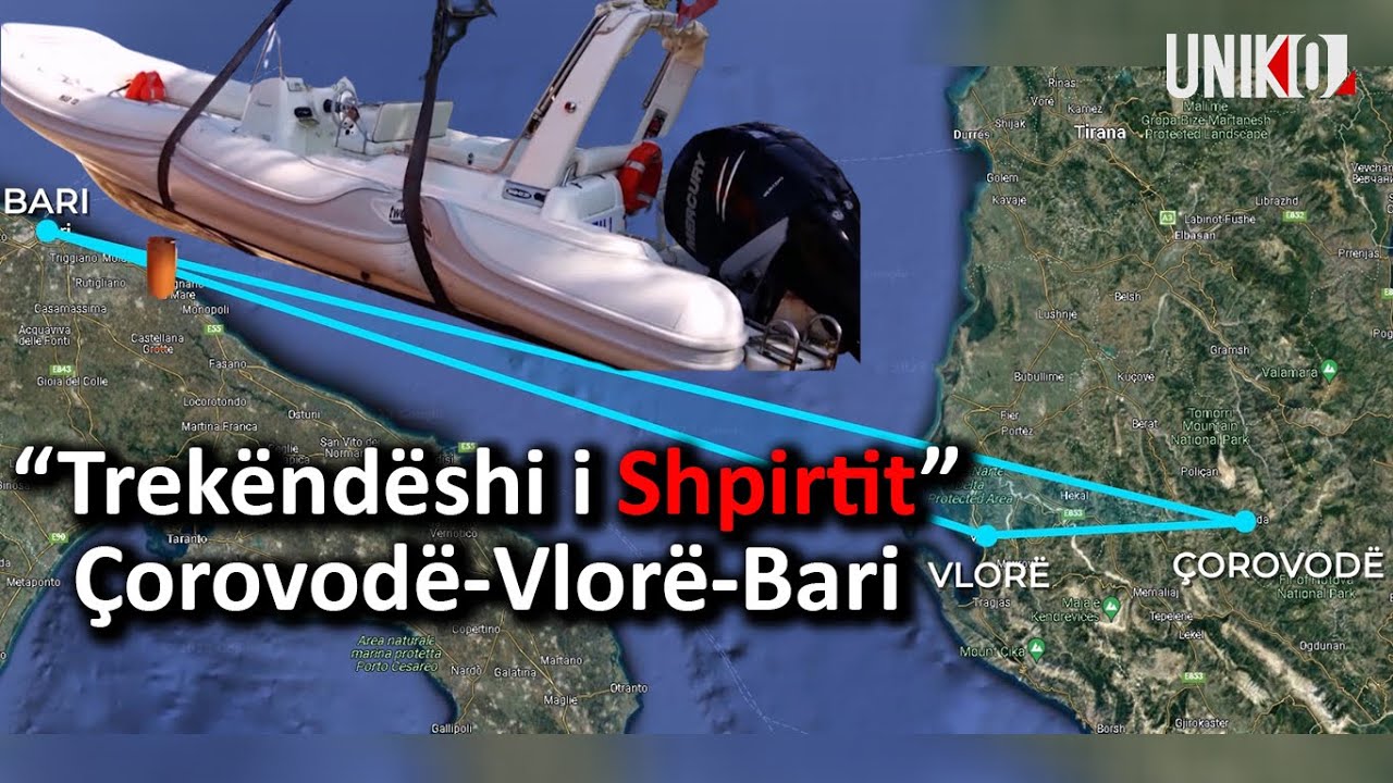 Uniko - “Trekëndëshi i Shpirtit”, Çorovodë – Vlorë - Bari (5 Qershor 2023)