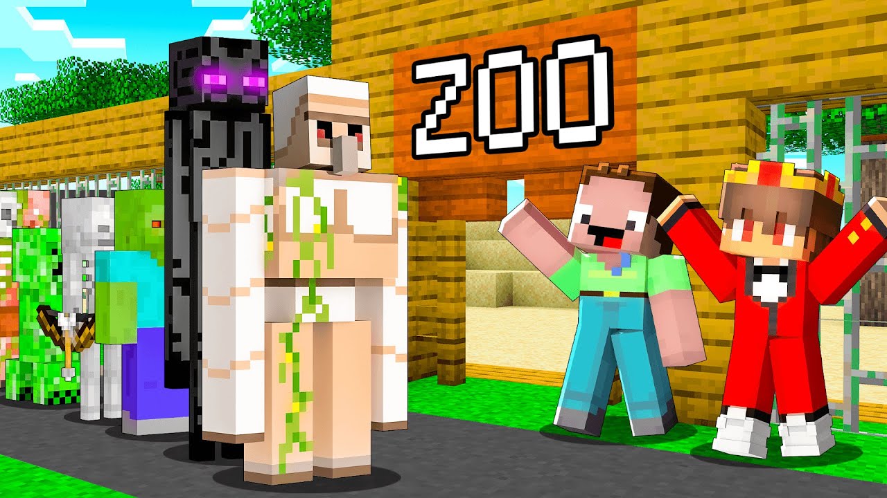 Semlaki und Billy Öffnen einen Mob ZOO in Minecraft!