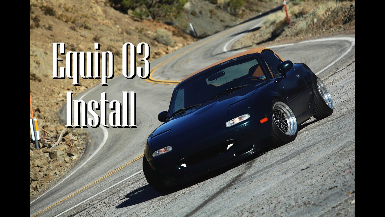WORK Equip 03 Wheels for the '94 Miata