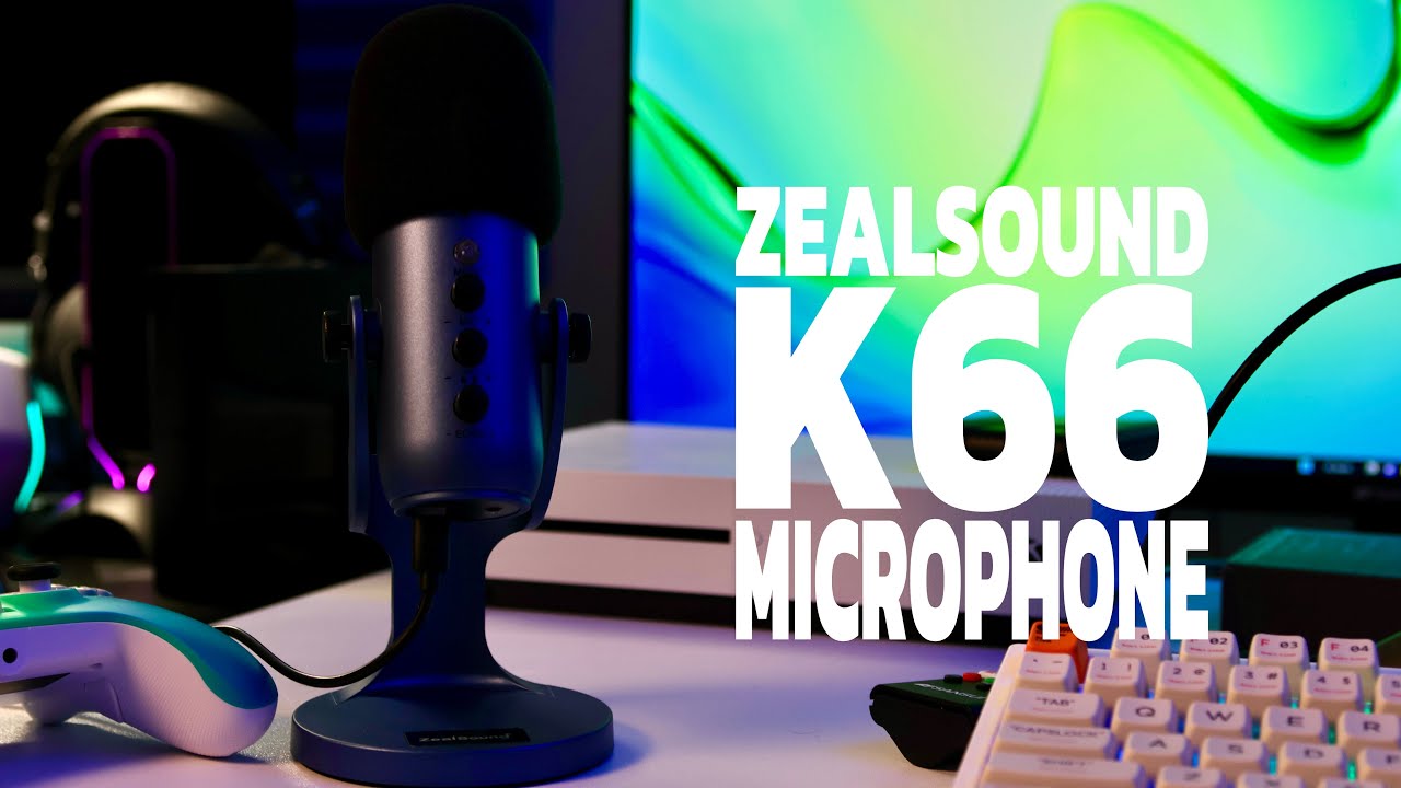 ZealSound K66 Budget Pro Studio USB Microphone. Building My ULTIMATE YouTube Streaming Setup Pt5!