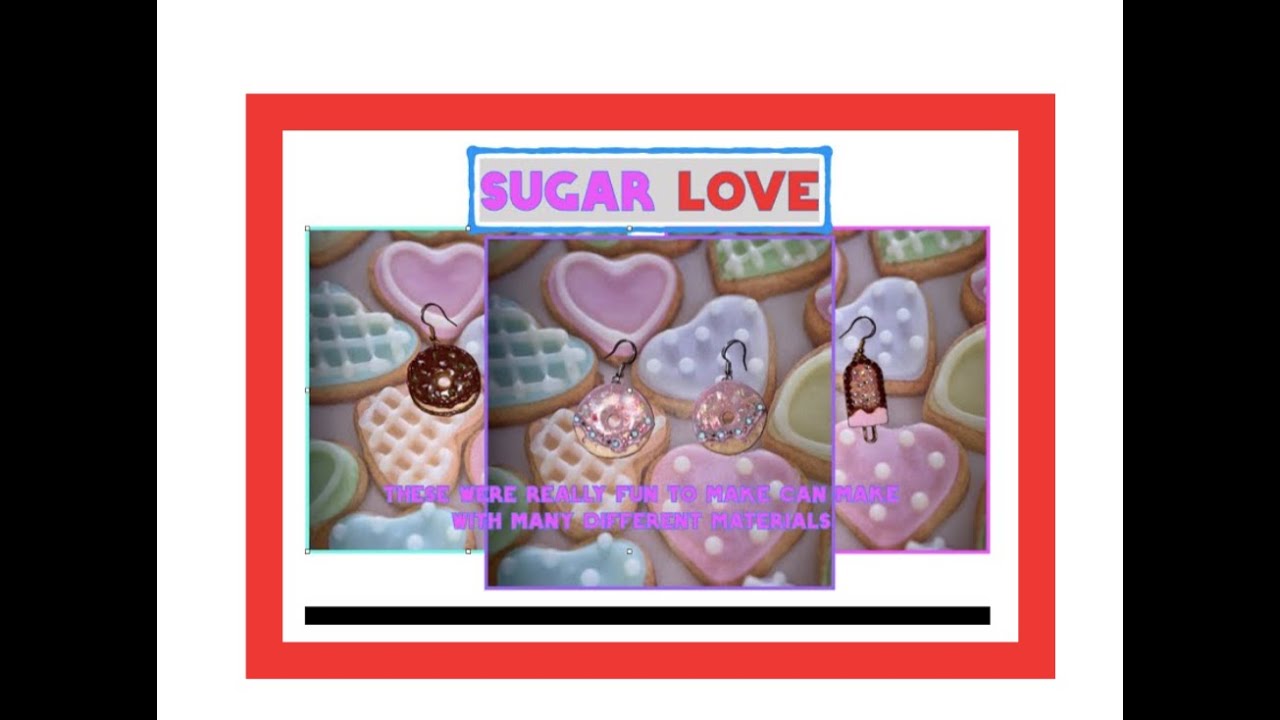 Realistic Doughnut 🍩 Earrings and Poppin’ Ice Cream Pop| Whimsy Gifts