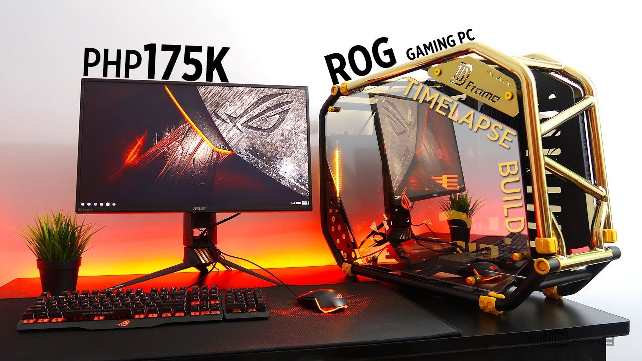 Php175K ASUS ROG Gaming PC  Time Lapse Build