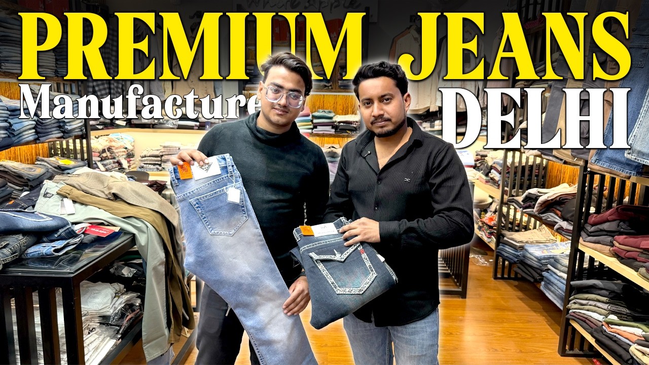 Premium Jeans Manufacturer Delhi / Delhi Tankroad Wholesale Market / Jeans, Shirts #wholesale