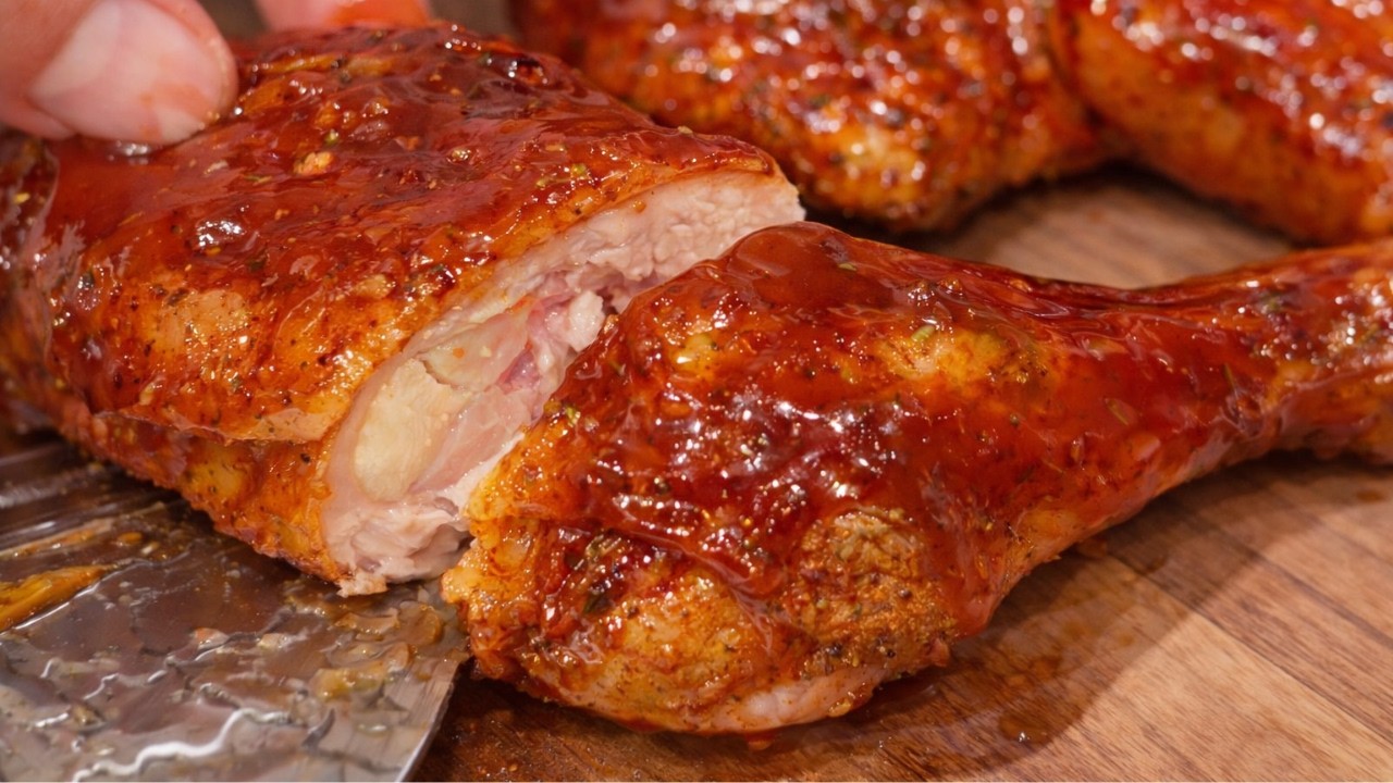 🔥 Smoked Chicken Legs on Pellet Grill | Juicy & Flavorful 🔥
