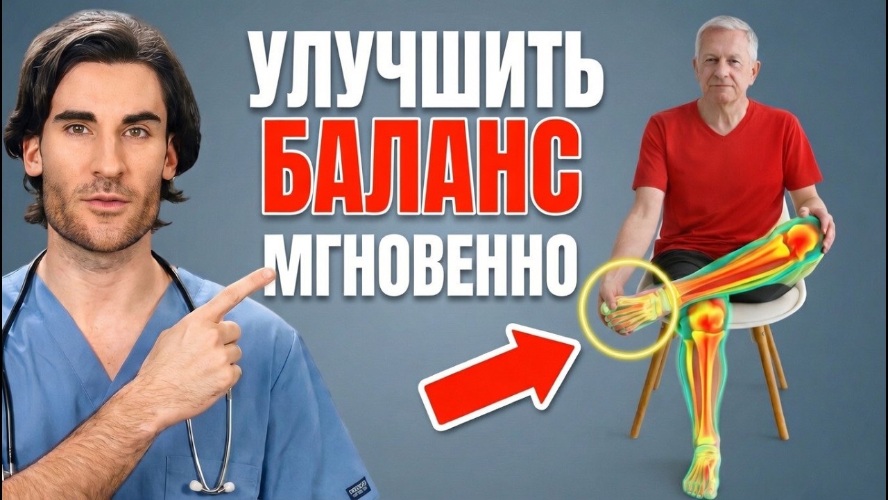 Улучшите равновесие мгновенно с помощью этого простого трюка (50+)