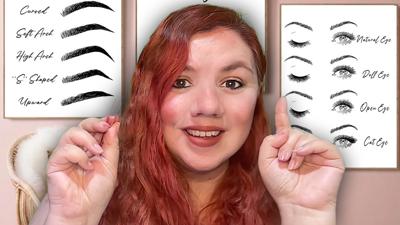 2 HORAS Haciendo tus CEJAS 🫶 ASMR Roleplay para irte a DORMIR 🫶