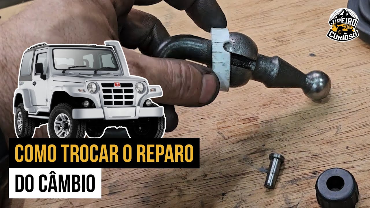 Como Reparar a Alavanca de Câmbio do Troller – Fácil, Rápido e Econômico