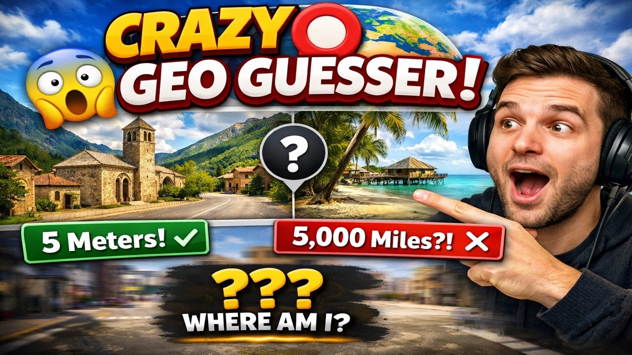 5 Meters… or 5,000 Miles?! (GeoGuessr)