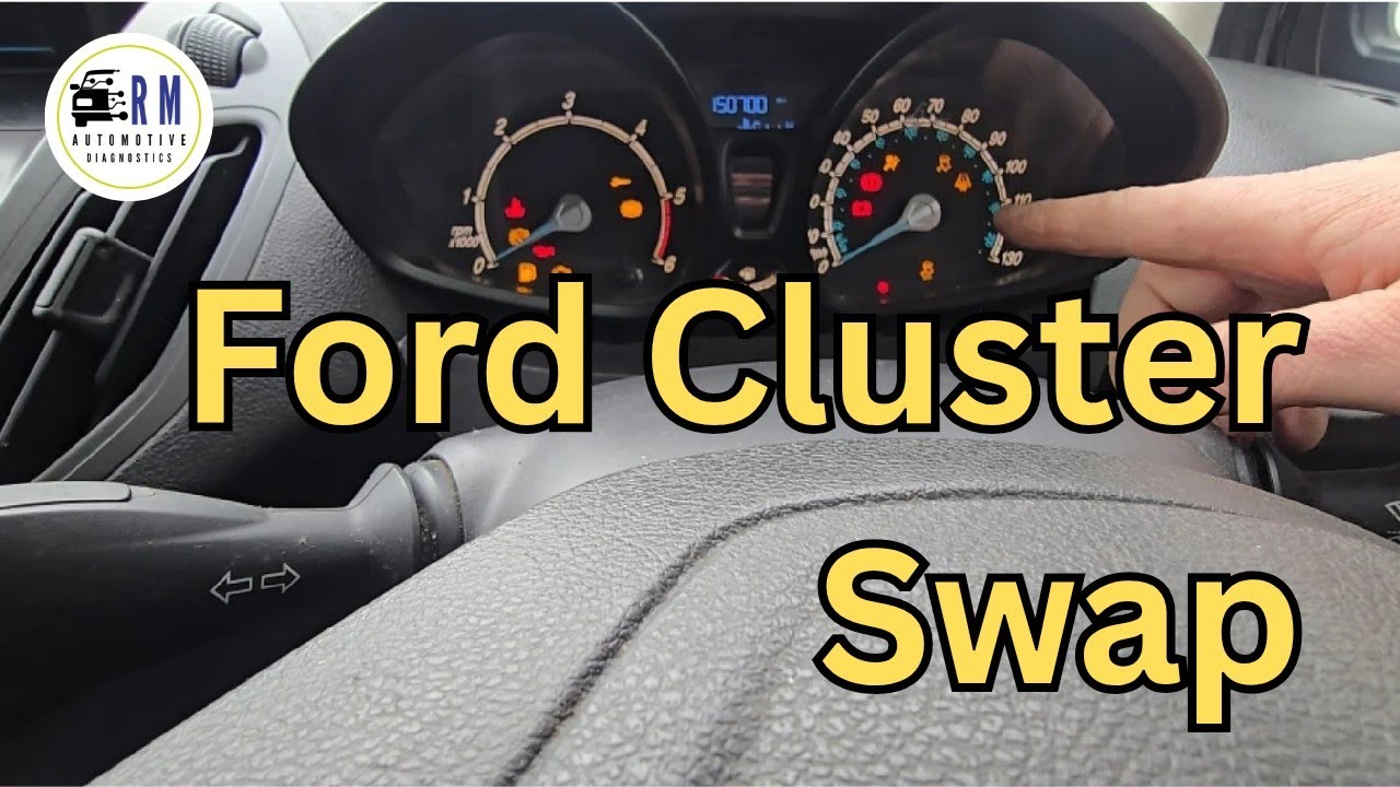 Ford Courier instrument cluster swap with Forscan