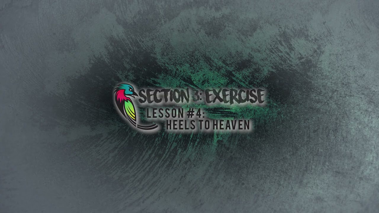 Low Back - Heels 2 Heaven Exercise - Homework Hub - Section 3 - Lesson 4 -