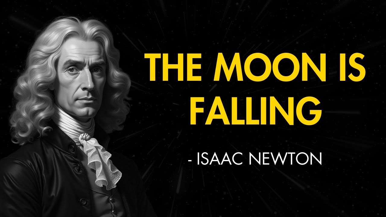 What's PULLING The Moon Toward Earth? Newton's Answer Will BREAK Your Brain