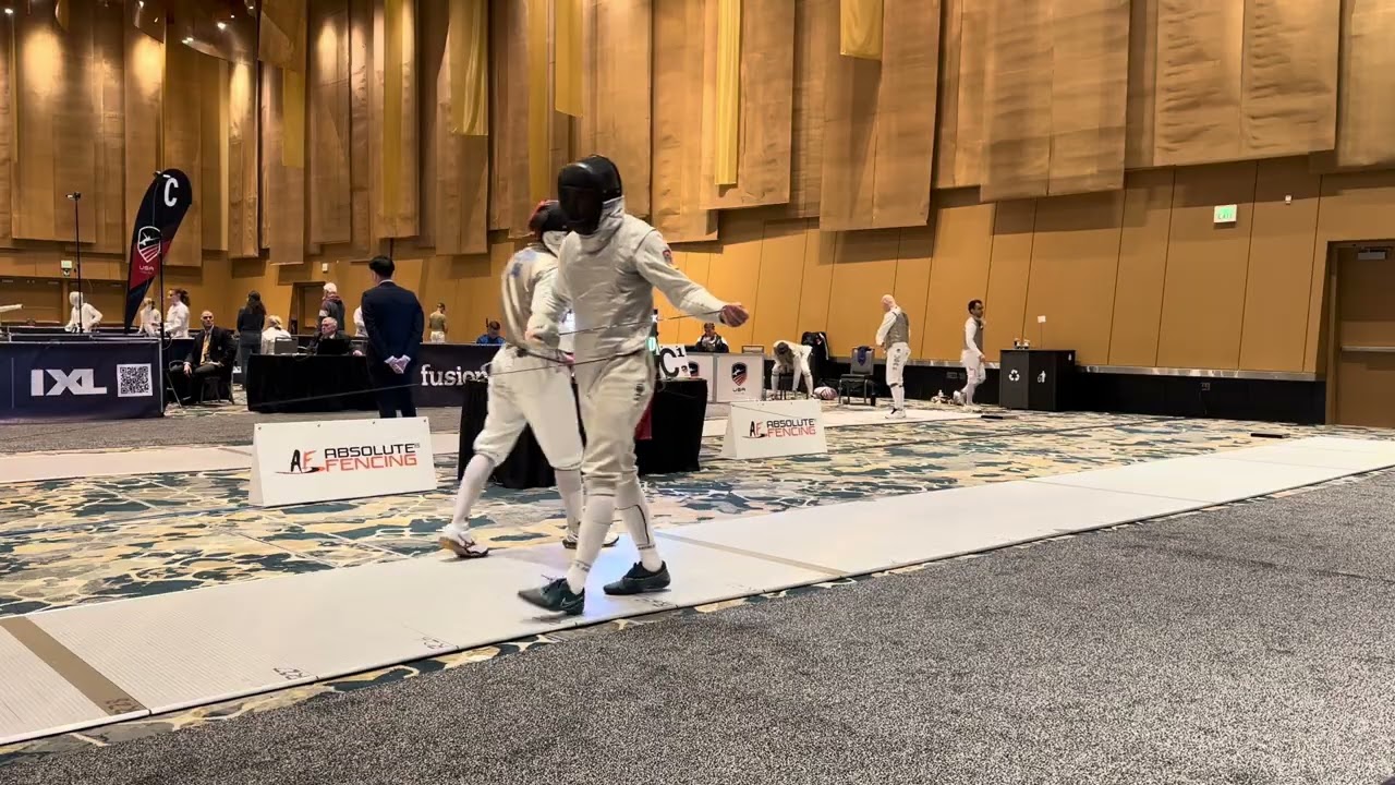 February 2026 NAC Vet Team Men's Foil Final: misFITS vs Party 2026