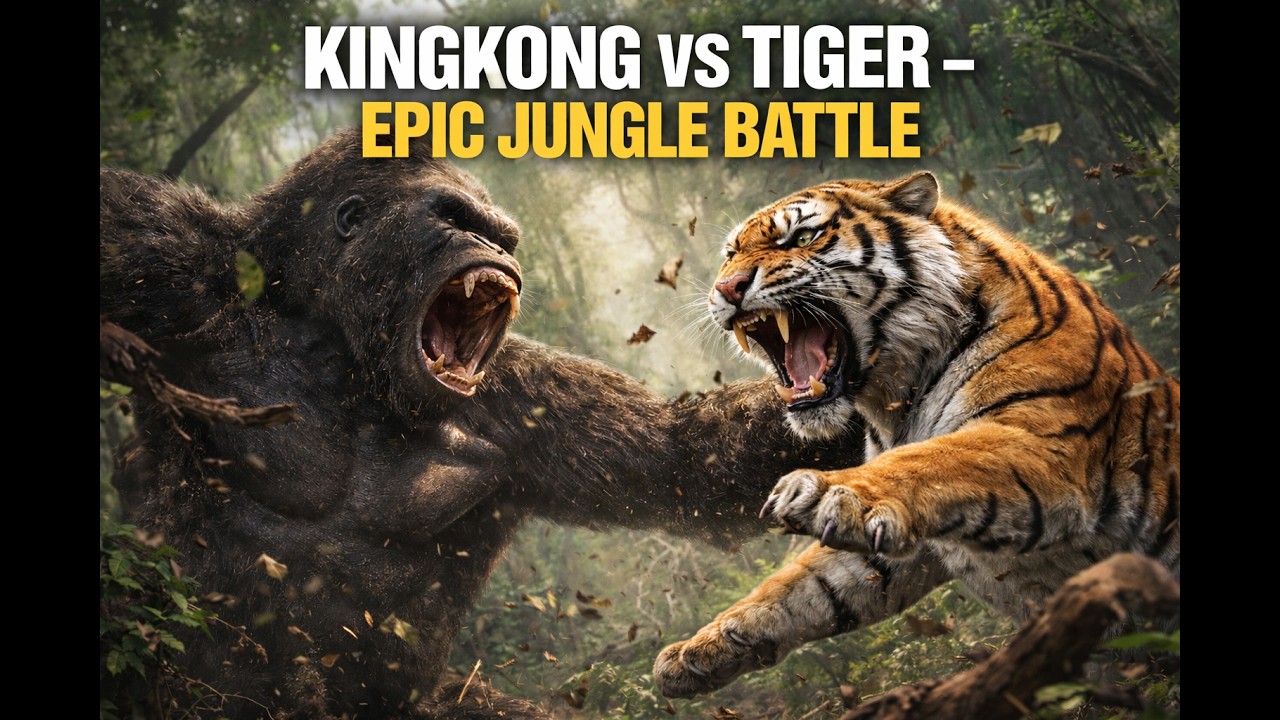 031KINGKONG VS TIGER – EPIC JUNGLE BATTLE