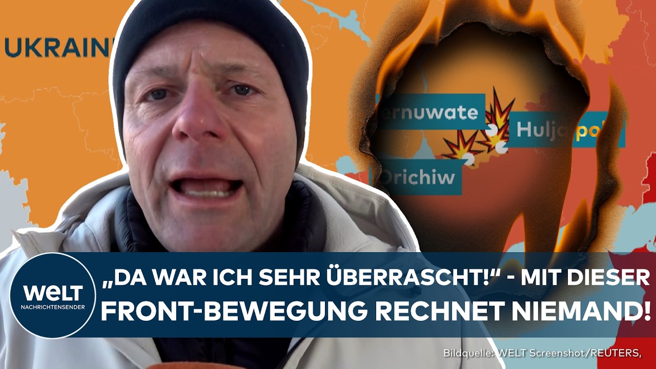 UKRAINE-KRIEG: Überraschende Bewegungen an der Front! 
