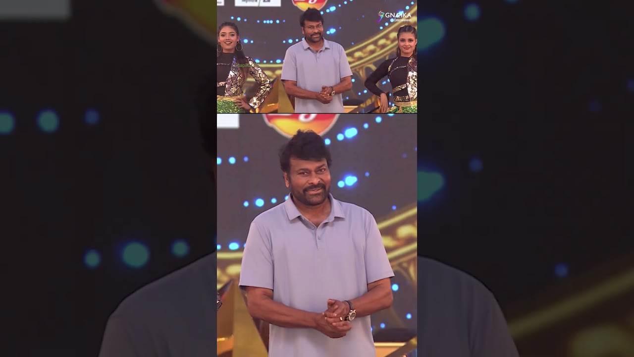 The King Arrives! Megastar Chiranjeevi's Grand Entry at ETV 30 Celebrations 🌟