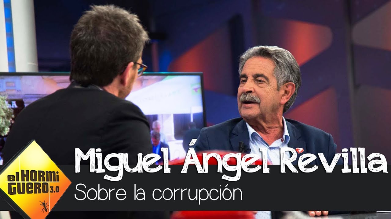 Las críticas de Miguel Ángel Revilla sobre unos peculiares casos de corrupción - El Hormiguero 3.0