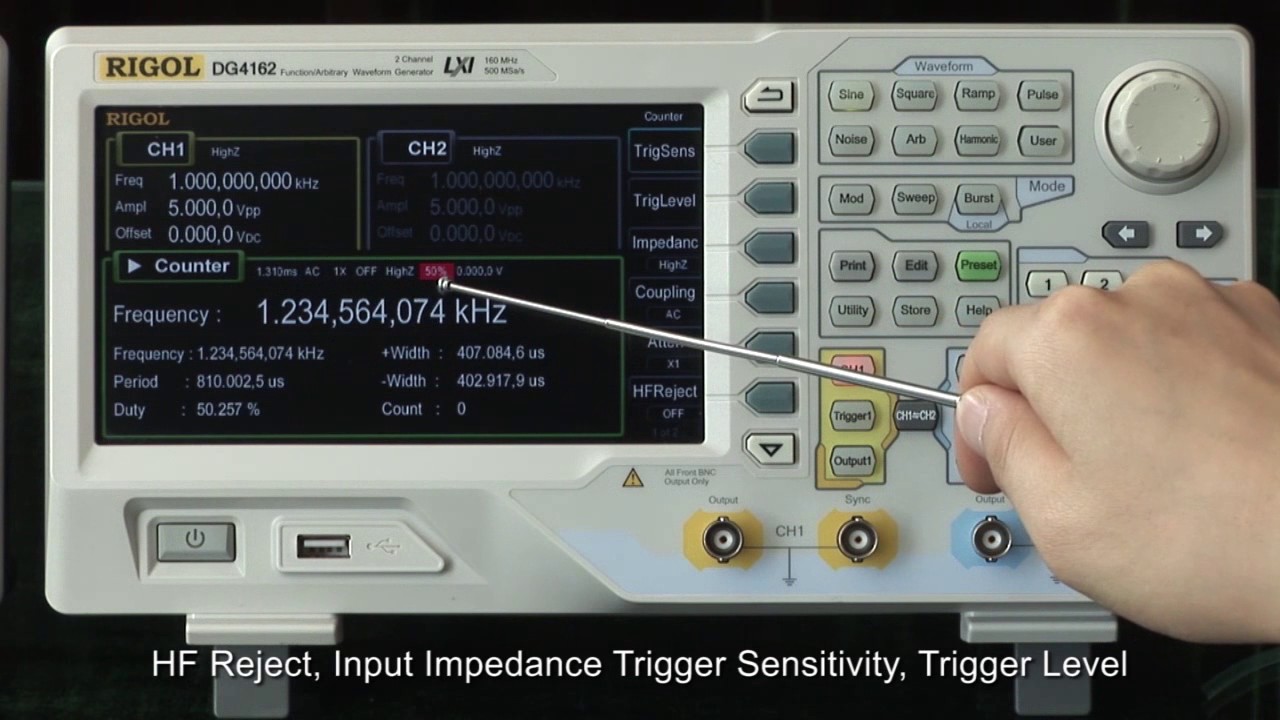 DG4000 Series Frequency Counter