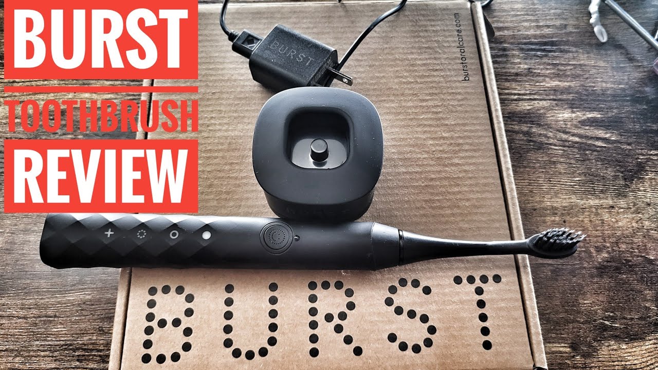 Burst Oral Care Toothbrush Review #burst #toothbrush #burstreview #electrictoothbrush