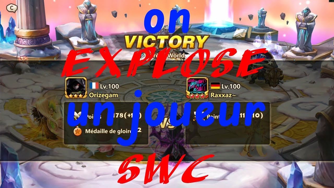 On ATOMISE Raxxaz en Live !! - Summoners war