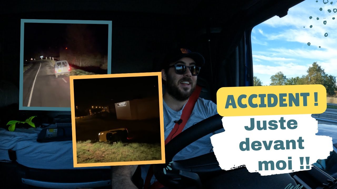 IL A EU UN ACCIDENT JUSTE DEVANT MOI 💥
