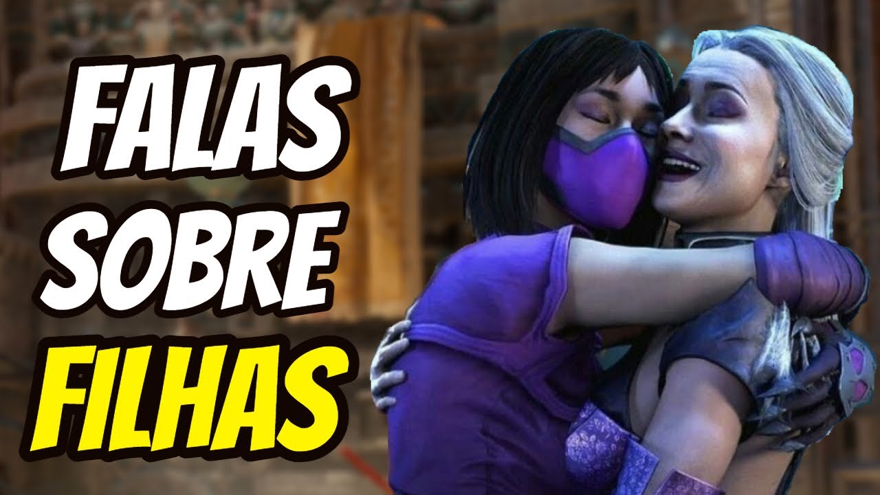 Personagens falando sobre filhas - MORTAL KOMBAT 11